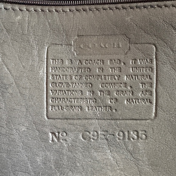 Coach Black Leather Shoulder Bag - Picture 2 of 4